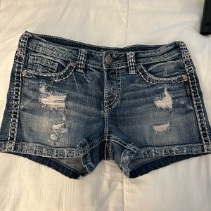 Silver Jeans jean shorts
